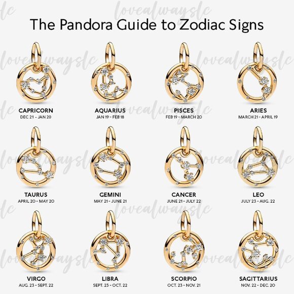 Pandora Sagittarius Zodiac Dangle Charm - Picture 6 of 6